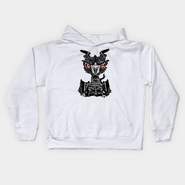 Fierce Dragon Kids Hoodie by Killer Rabbit Designs